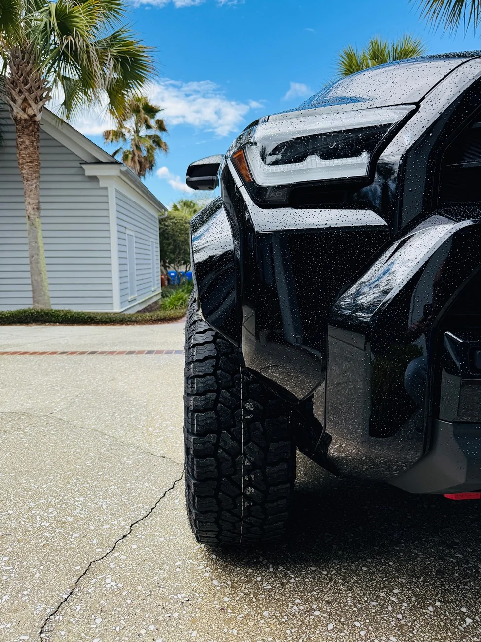 2025 4runner 6th gen 285/70/18 tires on TRD Pro (stock, no lift) looks perfect IMG_6149