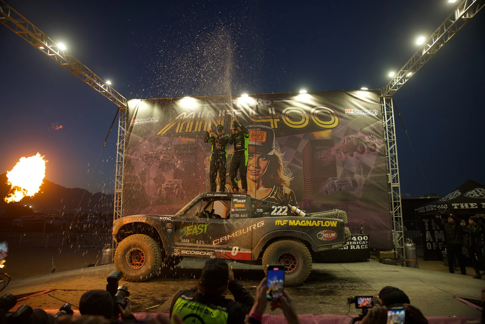 2025 4runner 6th gen MagnaFlow wins the 2026 Mint 400! R2RO3053