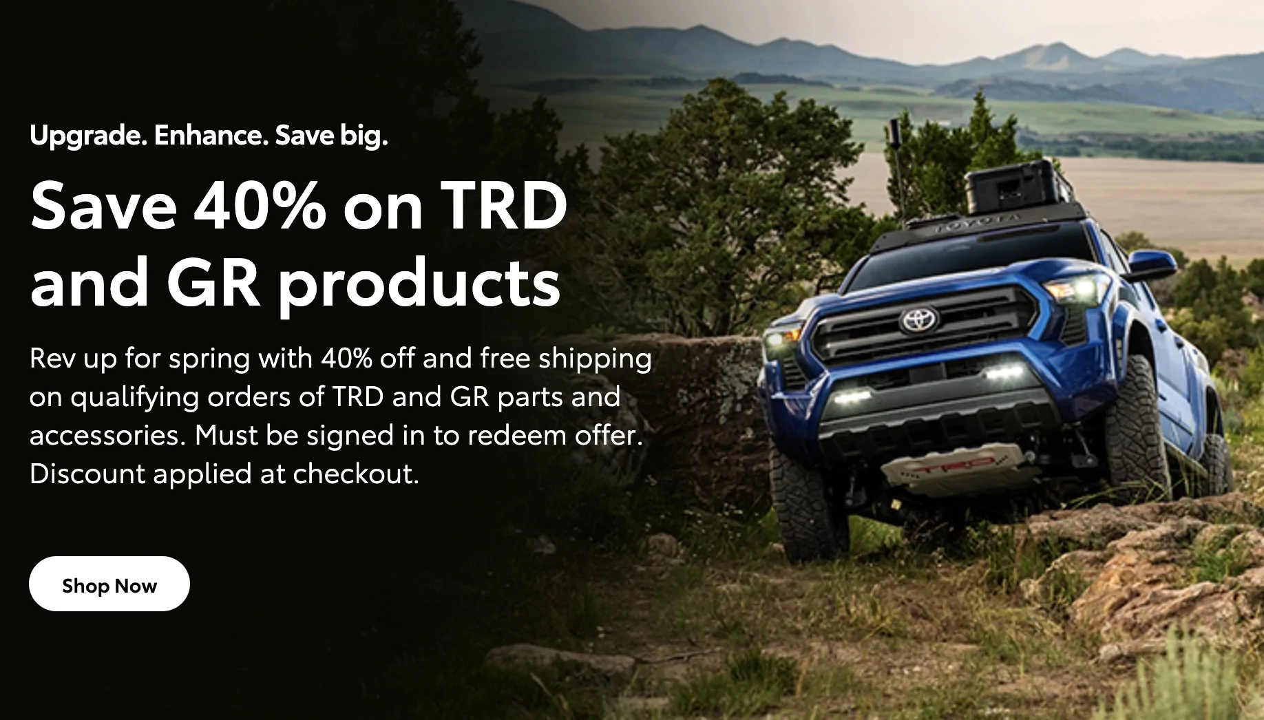 2025 4runner 6th gen 40% Sale on TRD OEM parts from Toyota (+ free shipping) Screenshot 2026-03-13 at 5.57.02 AM