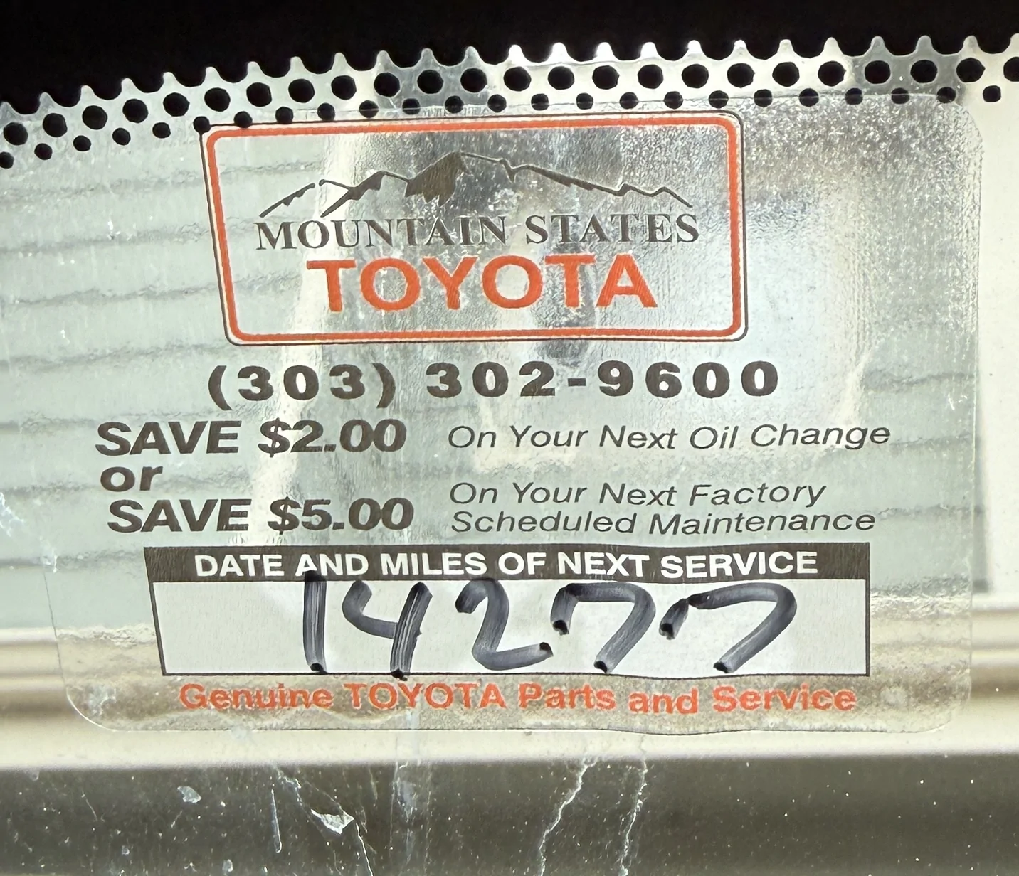 2025 4runner 6th gen Oil change interval - riddle me this IMG_0266