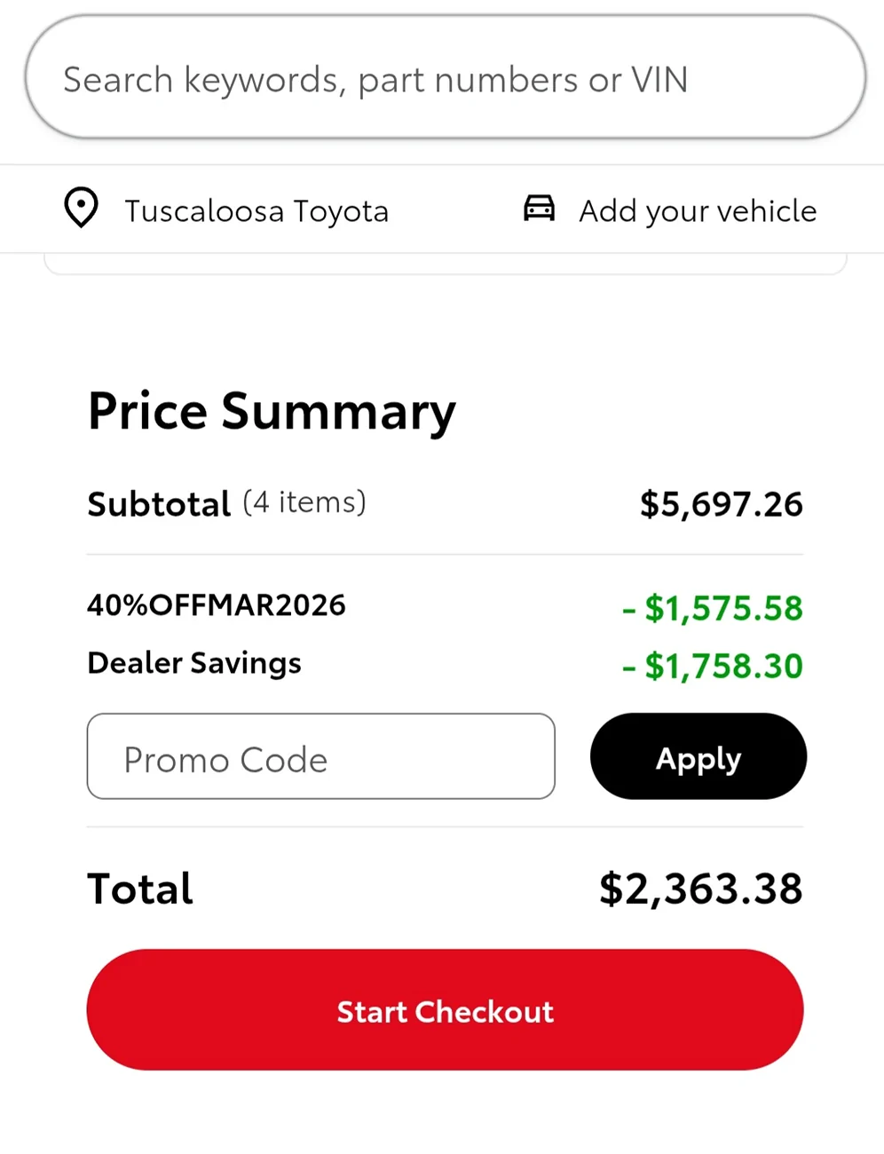 2025 4runner 6th gen 40% Sale on TRD OEM parts from Toyota (+ free shipping) 1773506219865-9g