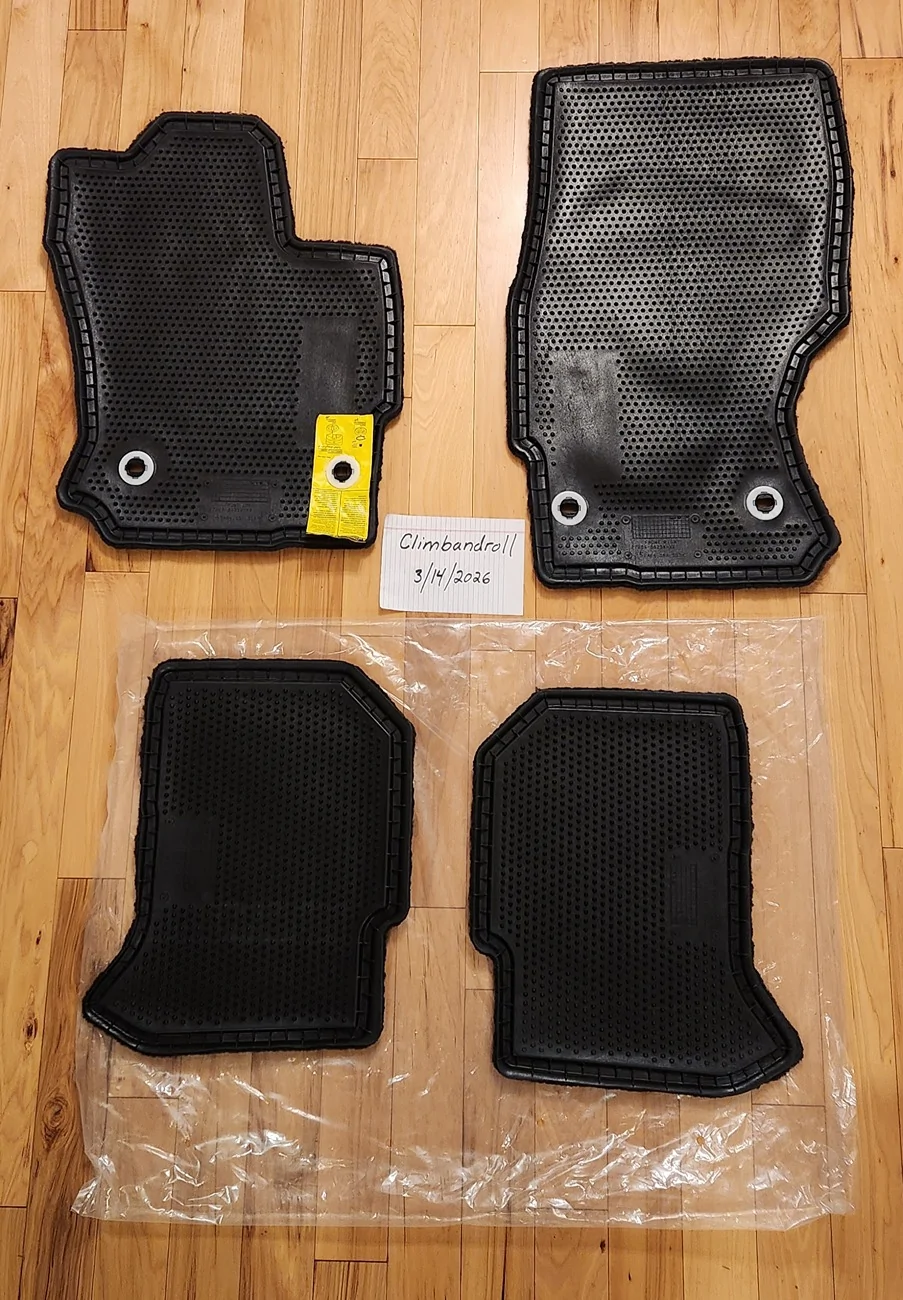 2025 4runner 6th gen WTS - Carpet Floor Mats TRD Off Road 20260314_201122