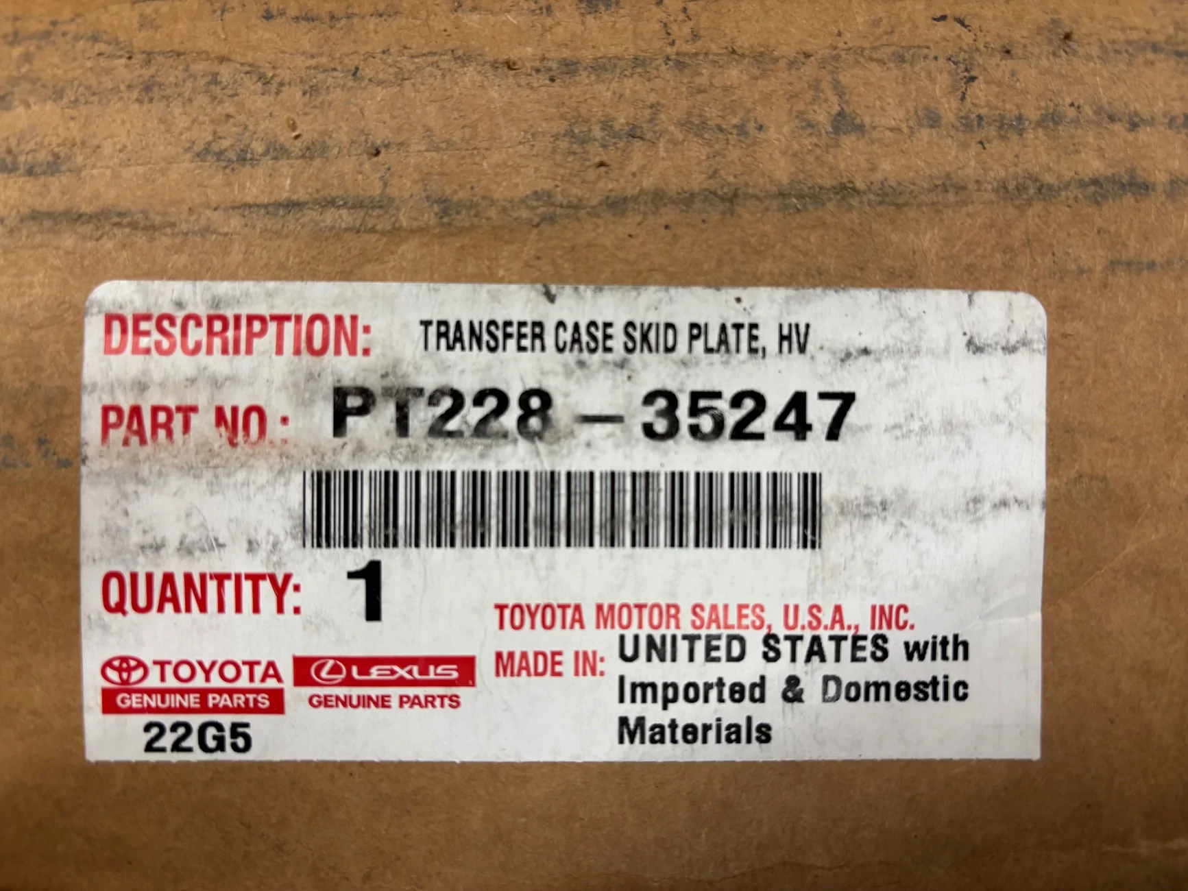 2025 4runner 6th gen Correct way to install TRD skid plate + transfer case skid? IMG_5156