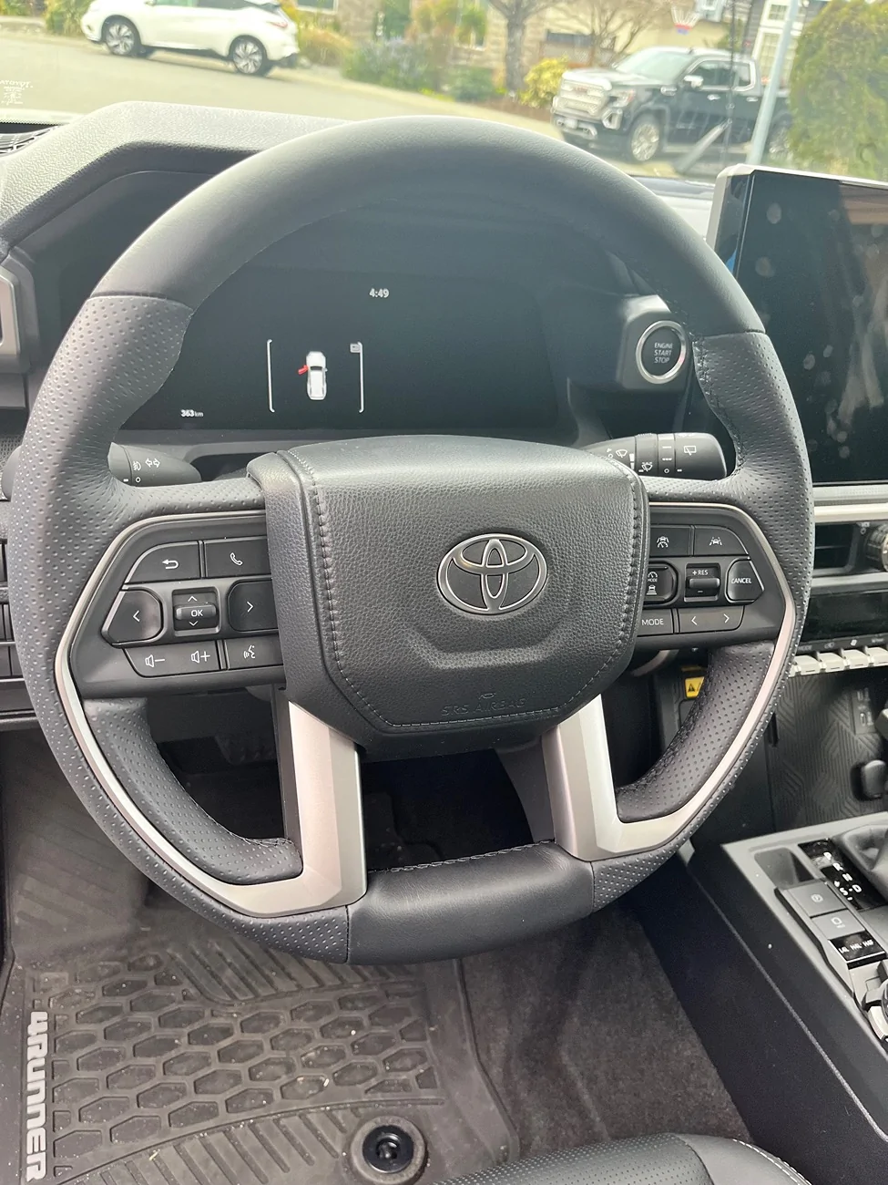 2025 4runner 6th gen Steering Wheel Material IMG_8586