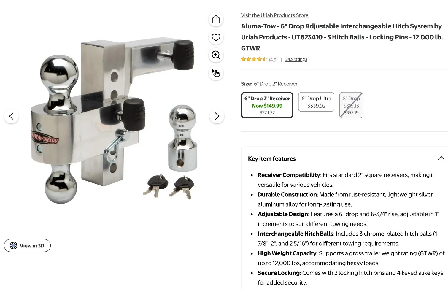 2025 4runner 6th gen What size hitch drop (towing my motorcycle) 1774263566144-a3