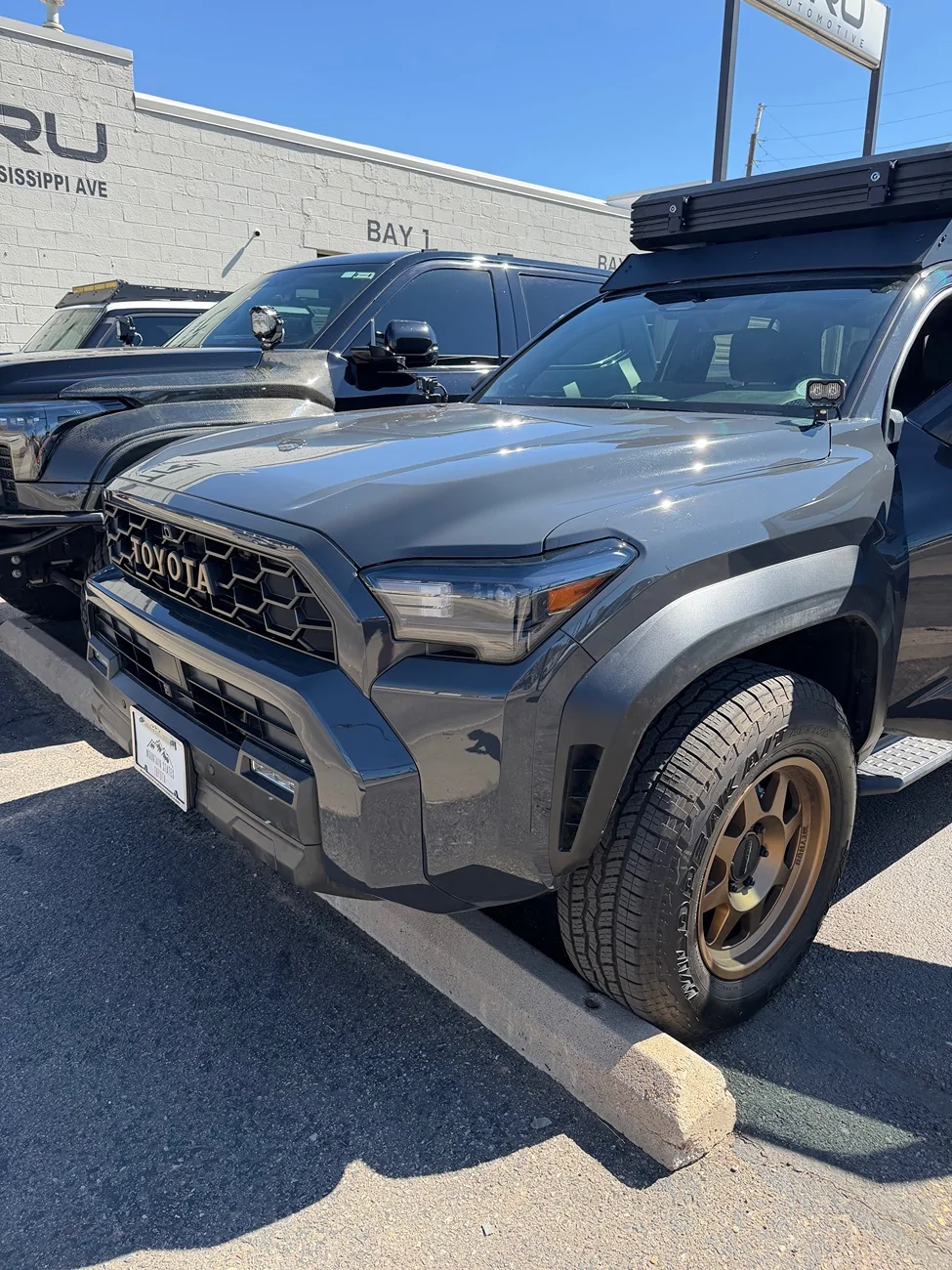 2025 4runner 6th gen Jarvis TRD ORP build update: Sherpa roof rack, RTT, Diode Dynamics ditch lights, heritage grill IMG_5555