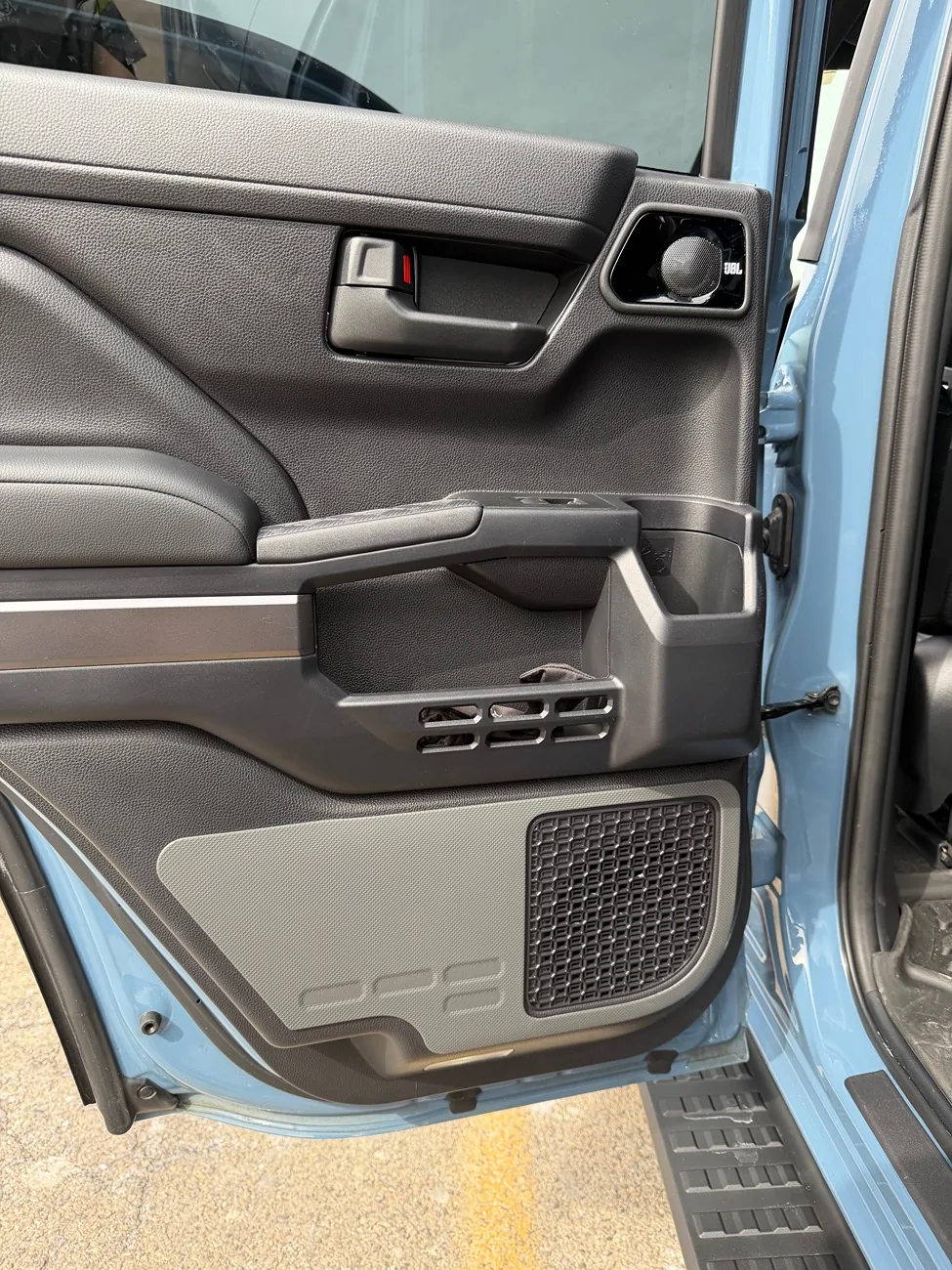 2025 4runner 6th gen OEM Door Panel Scuff Protectors Installed IMG_7251