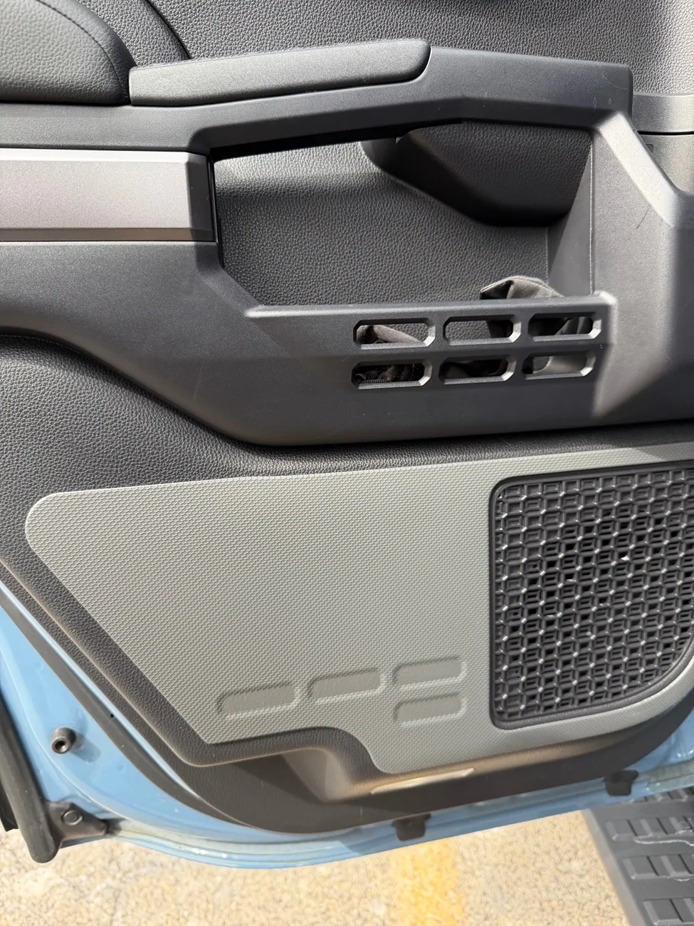 2025 4runner 6th gen OEM Door Panel Scuff Protectors Installed IMG_7252