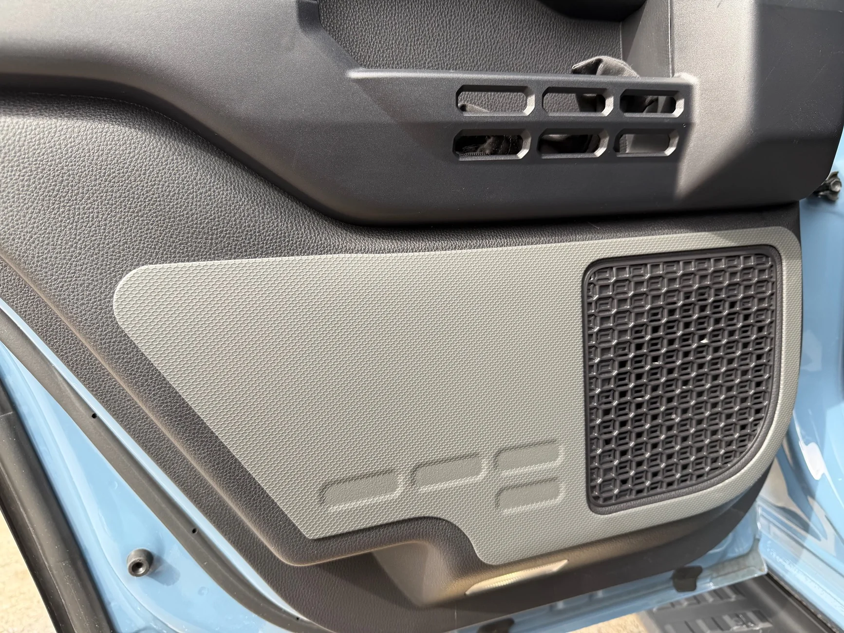 2025 4runner 6th gen OEM Door Panel Scuff Protectors Installed IMG_7253