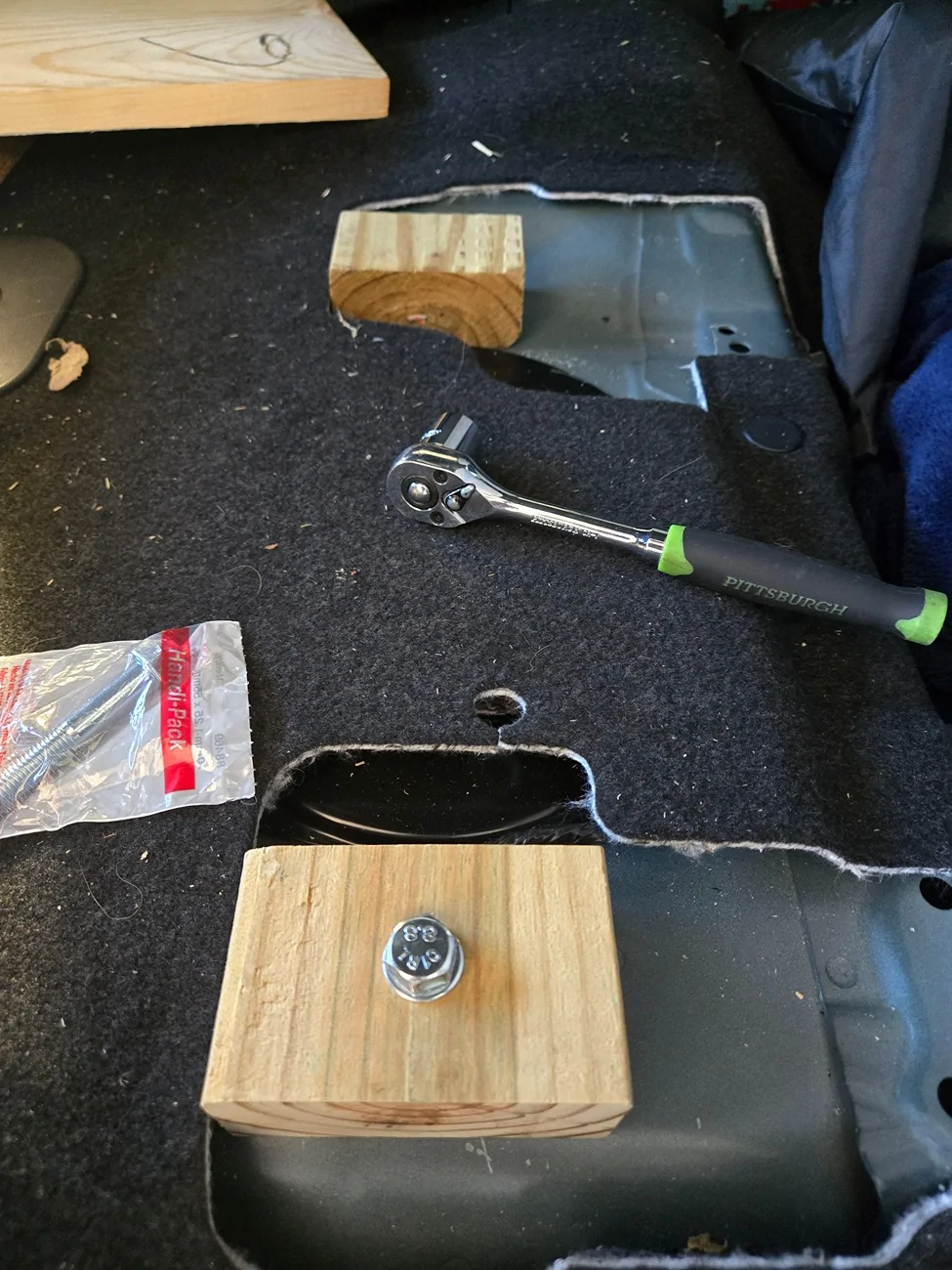 2025 4runner 6th gen Second row seat partial delete platform I built. 20260321_113840