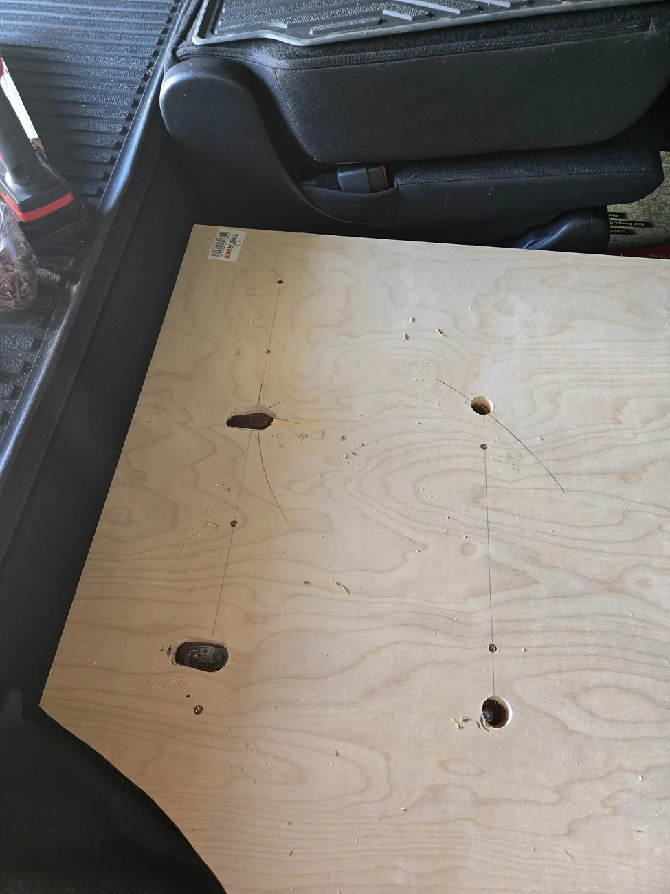 2025 4runner 6th gen Second row seat partial delete platform I built. 20260321_163054