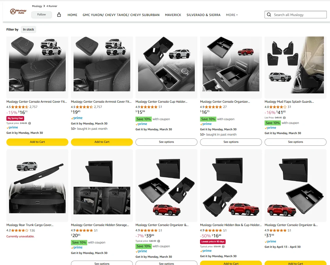 2025 4runner 6th gen 🌸 Muslogy Spring Sale – 4Runner Accessories 🌸 1774435800699-nd