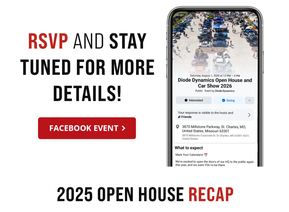 2025 4runner 6th gen Save The Date | Diode Dynamics Open House & Car Show | August 1st, 2026 a9VnJd2