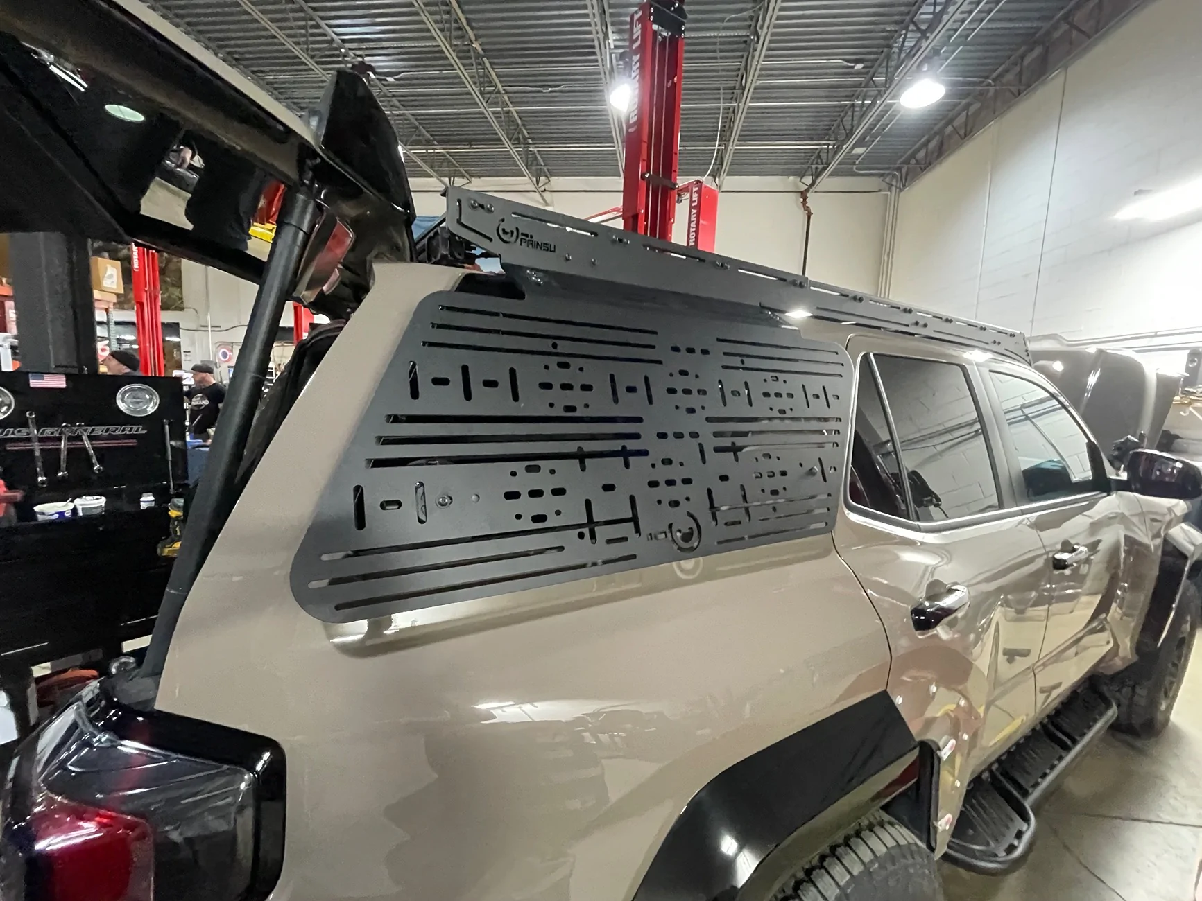 2025 4runner 6th gen Ditch Lights, Rock Sliders, Roof Rack, Chase Lights, Switch Panel and More Installed IMG_0711