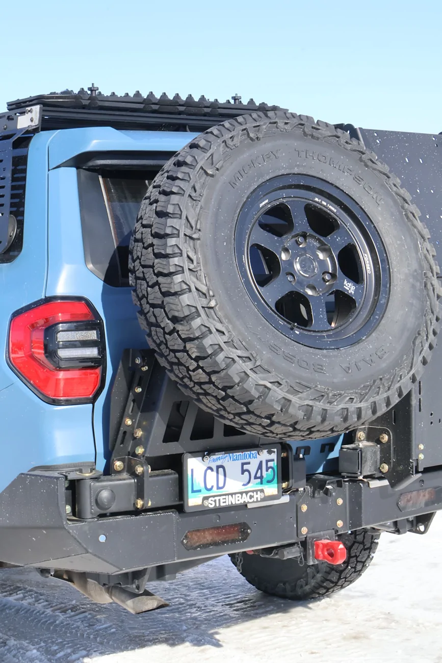 2025 4runner 6th gen Heritage Blue - Matte PPF, Dissent Offroad Armor, 35" Baja Boss, Westcott Rack, Agency 6 gear, Warn Winch, Baja Designs Lights 1774749717725-36