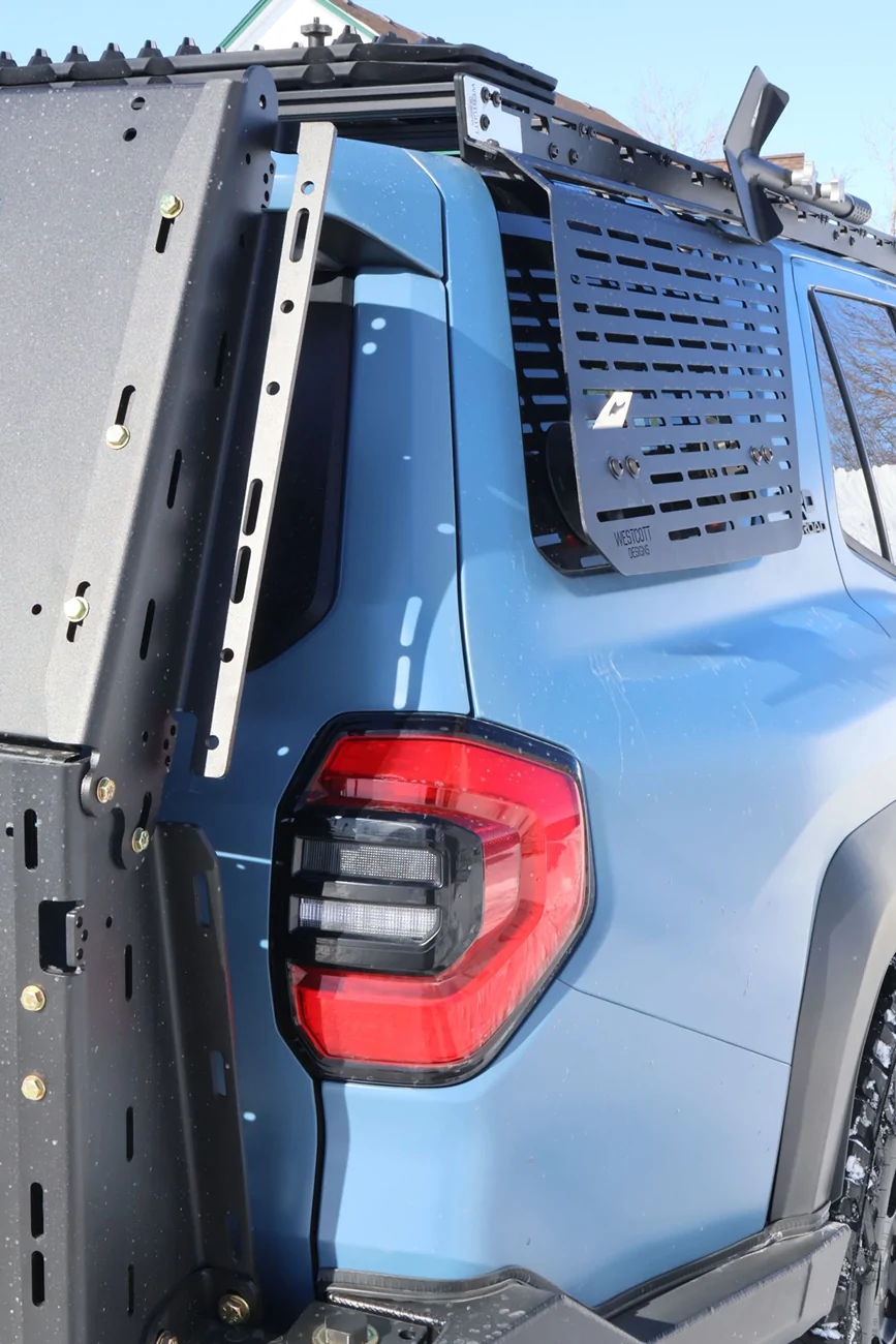 2025 4runner 6th gen Heritage Blue - Matte PPF, Dissent Offroad Armor, 35" Baja Boss, Westcott Rack, Agency 6 gear, Warn Winch, Baja Designs Lights 1774749860718-t6