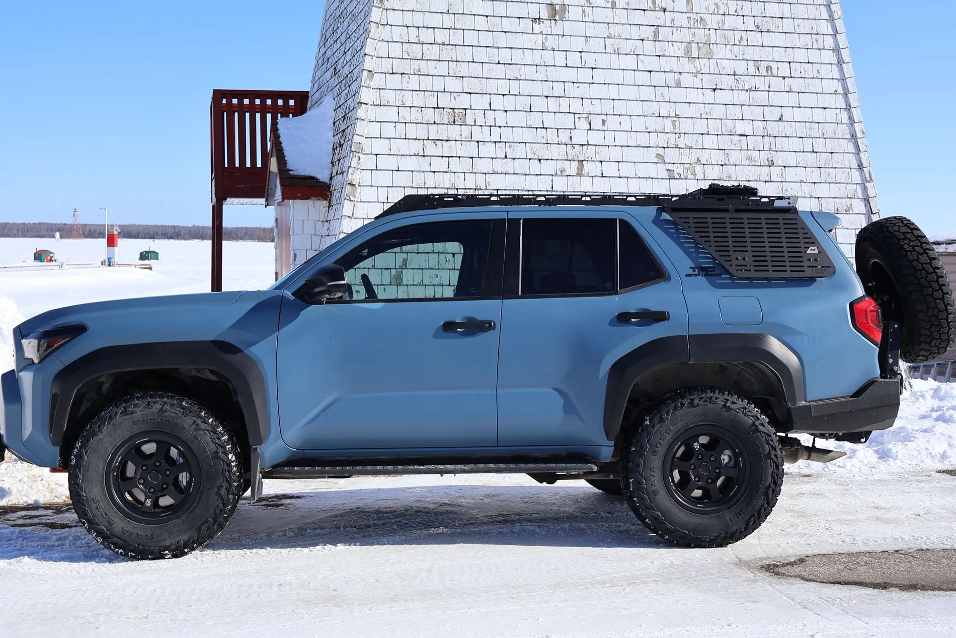 2025 4runner 6th gen Heritage Blue - Matte PPF, Dissent Offroad Armor, 35" Baja Boss, Westcott Rack, Agency 6 gear, Warn Winch, Baja Designs Lights 1774750067593-o