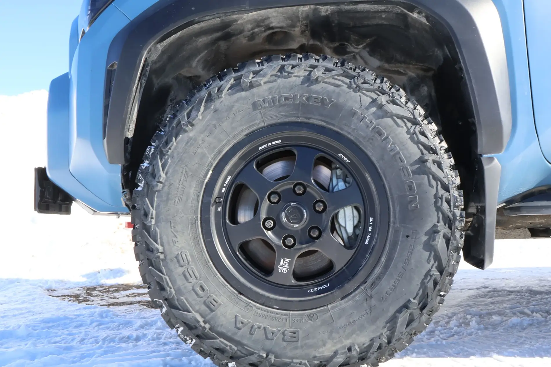 2025 4runner 6th gen Heritage Blue - Matte PPF, Dissent Offroad Armor, 35" Baja Boss, Westcott Rack, Agency 6 gear, Warn Winch, Baja Designs Lights 1774750917711-5g