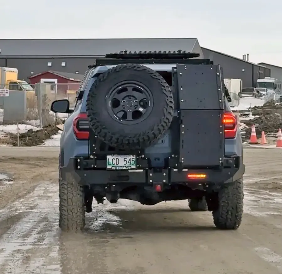 2025 4runner 6th gen Heritage Blue - Matte PPF, Dissent Offroad Armor, 35" Baja Boss 255/85R17 Pizza Cutters, Westcott Rack, Agency 6 gear, Warn Winch, Baja Designs Lights 32148-91c976bc123a14b5384a4126156edda