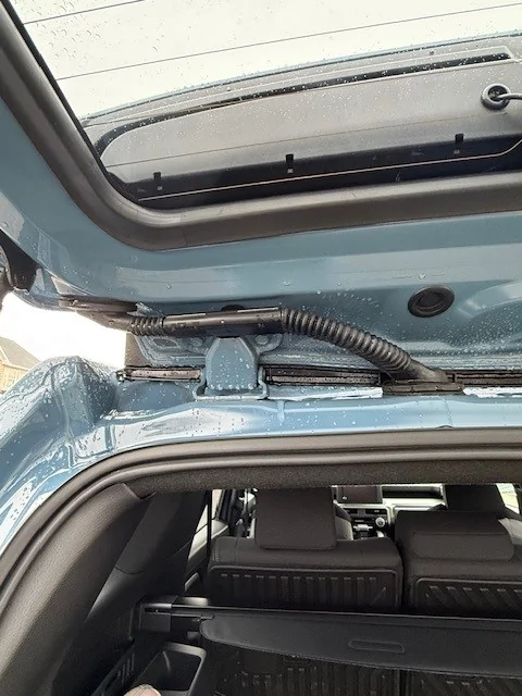 2025 2026 4runner 6th gen Rear hatch to body rubber boot plastic inserts - looking for part number Hose Inserts