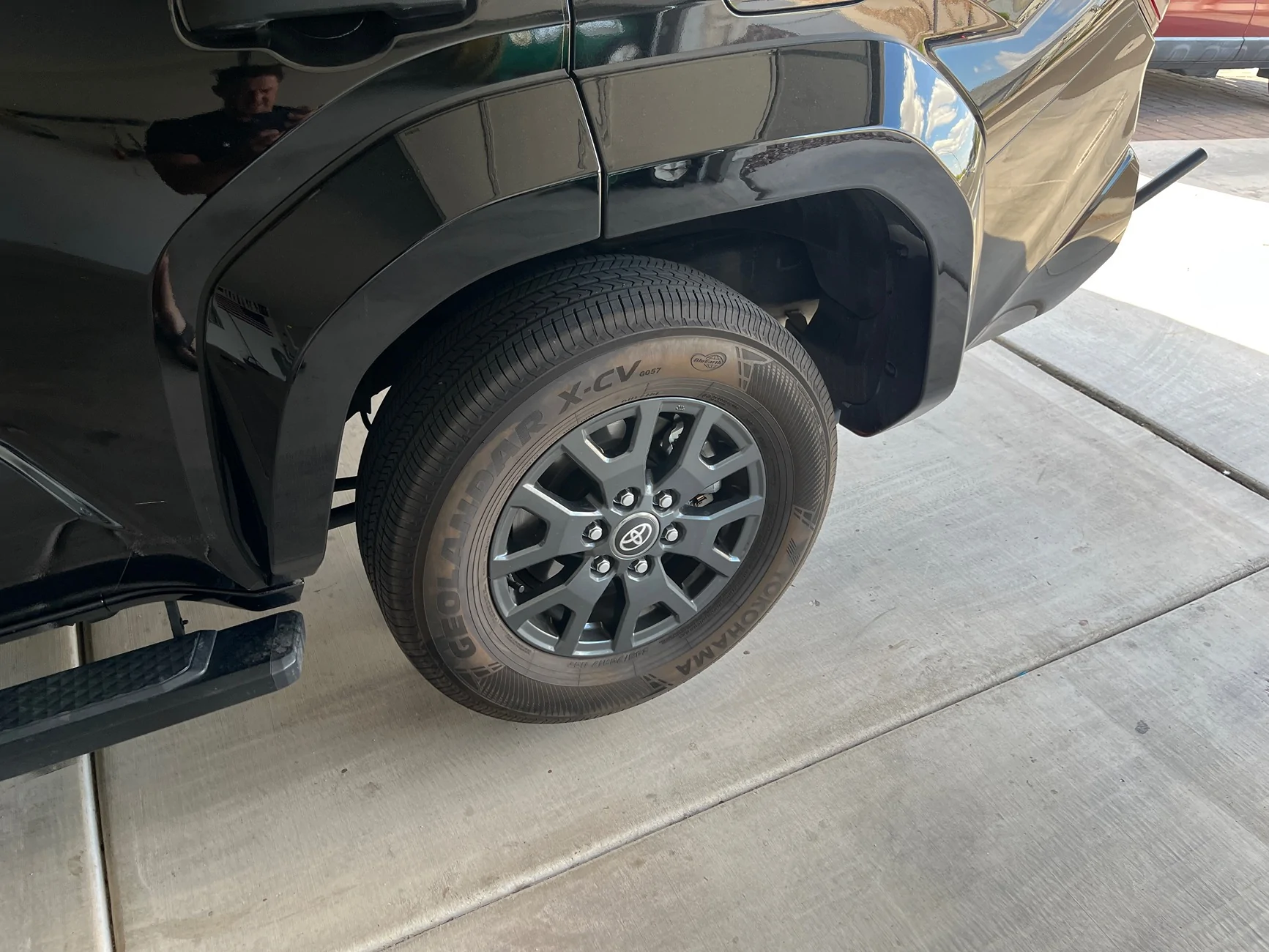 2025 4runner 6th gen RRW 17” 25mm Offset with 33” AT4W tires - rub on stock suspension? IMG_2758