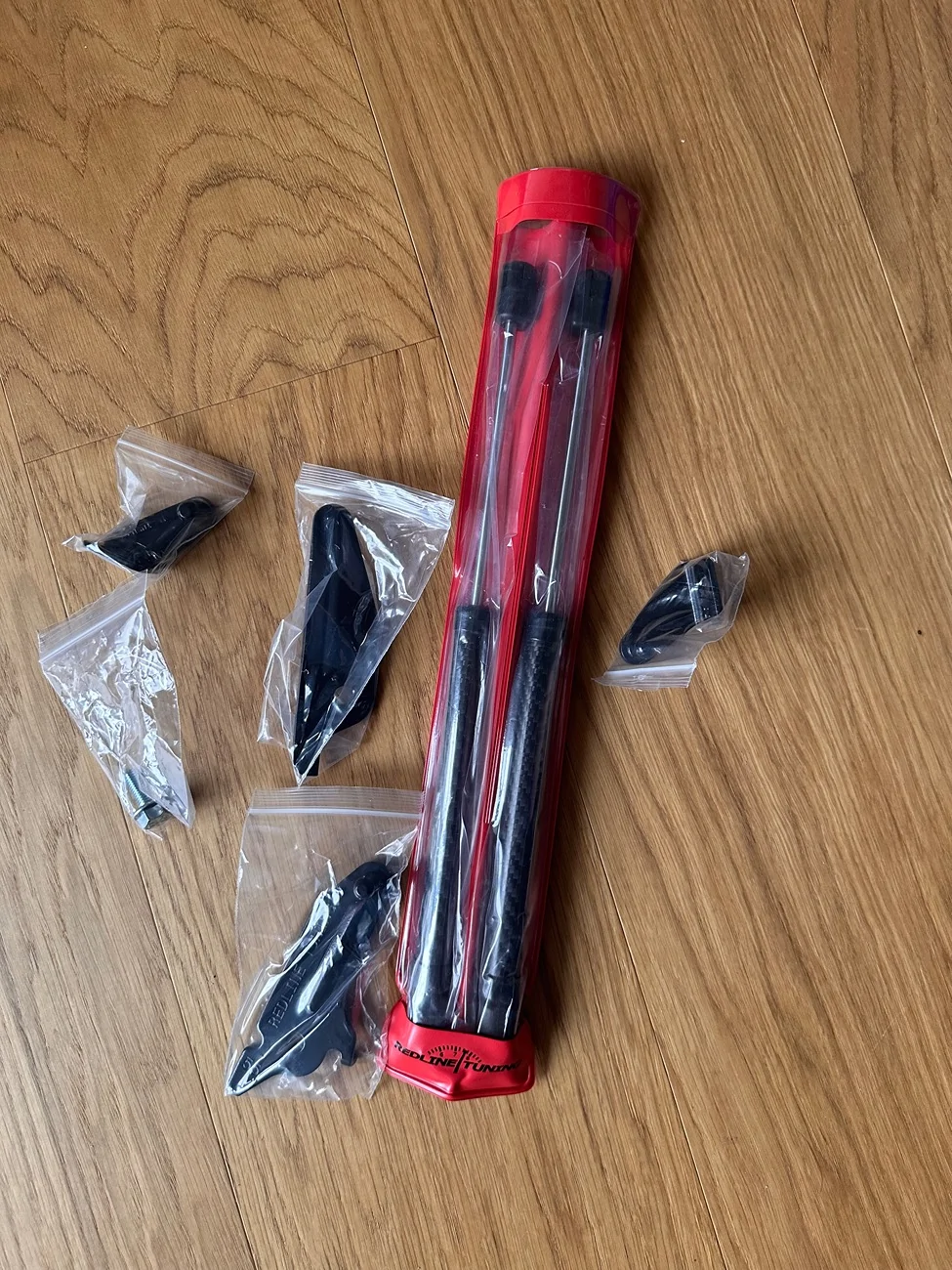 2025 4runner 6th gen Redline Tuning Gas Struts to Replace Hood Prop Rod IMG_8480