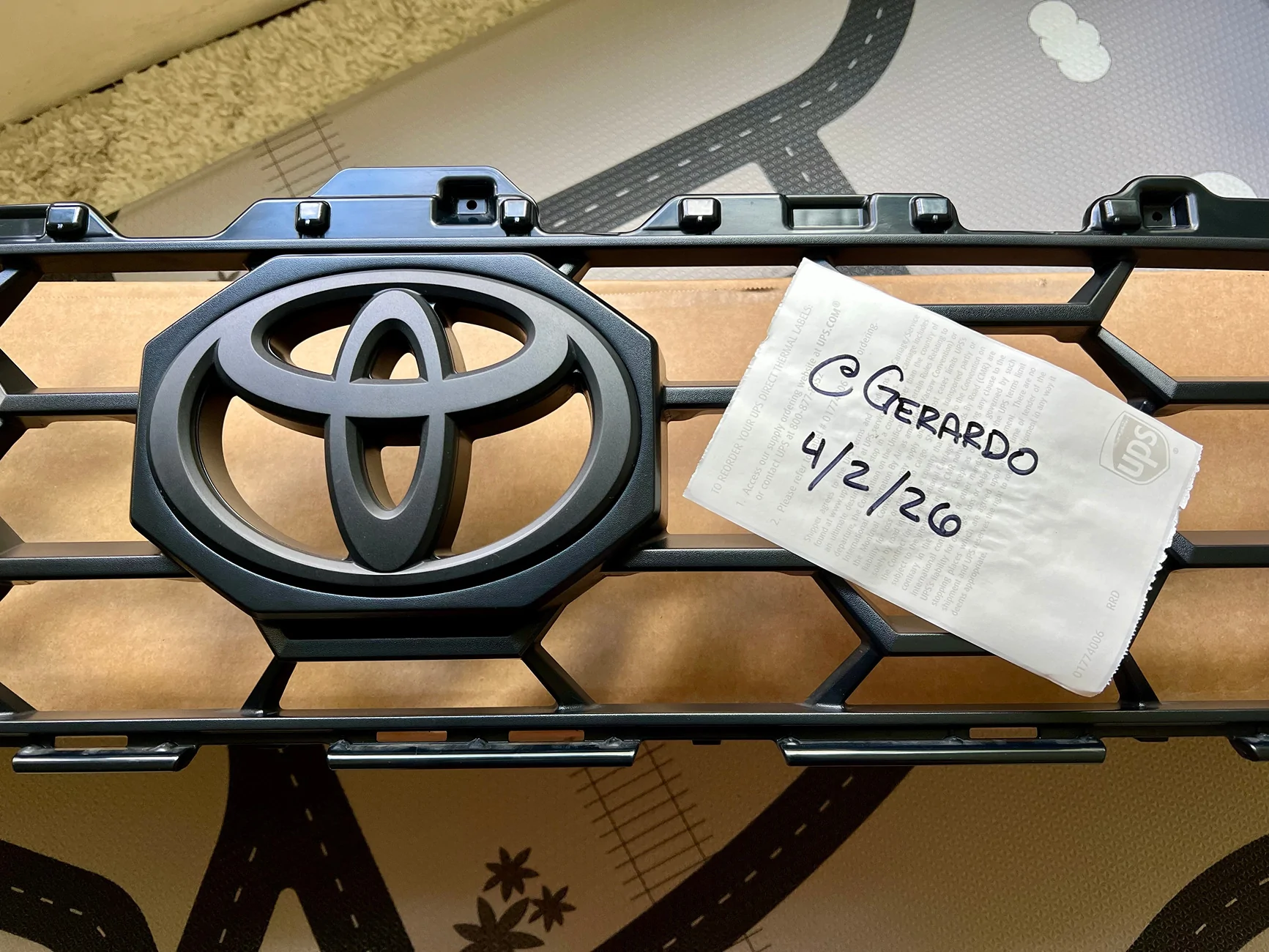 2025 4runner 6th gen WTS: 2025 TRD ORP Stock Upper Grille | $135 shipped IMG_9831