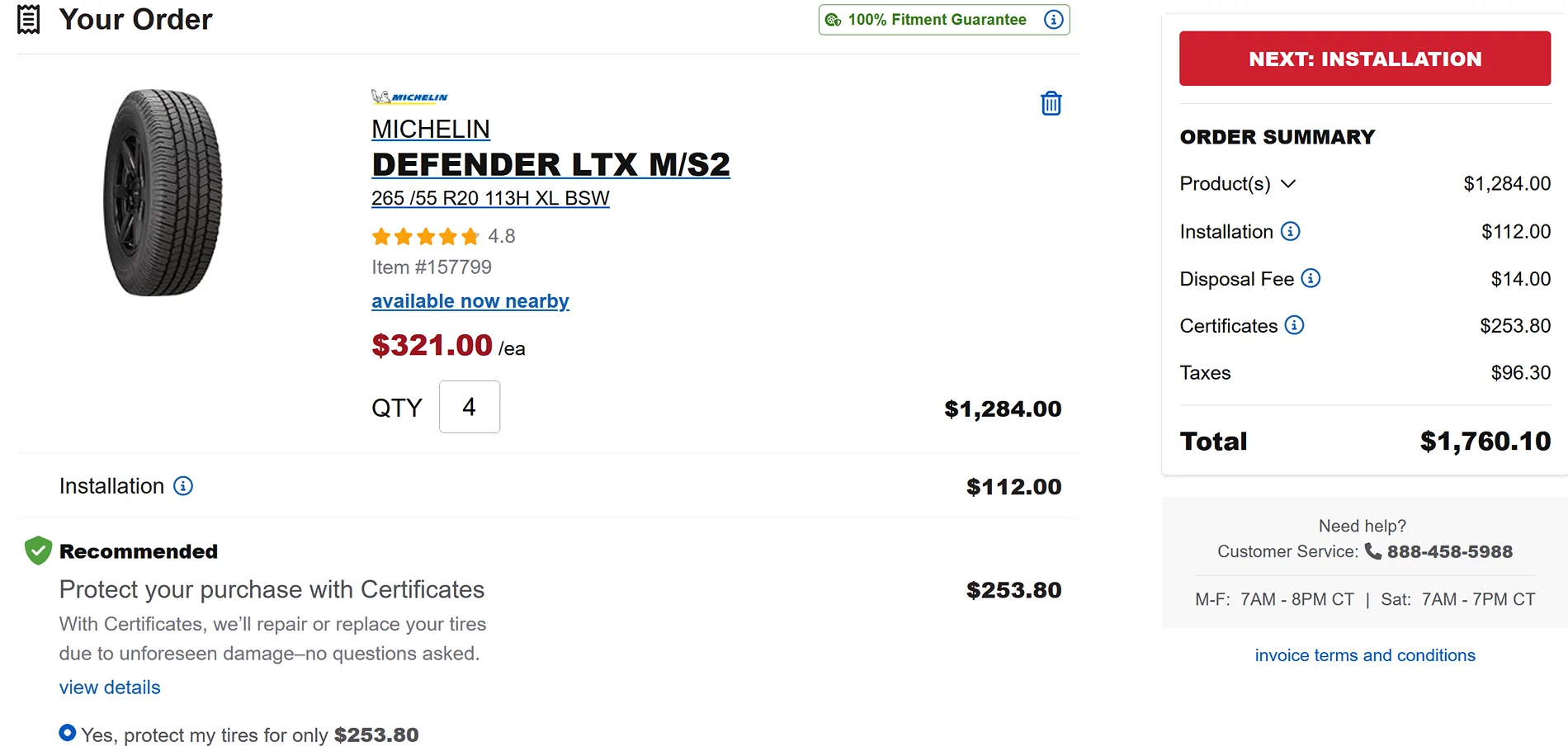 2025 4runner 6th gen Replaced OEM Dunlop Grandtrek PT5A with Michelin Defender LTX MS2 1775247165730-46