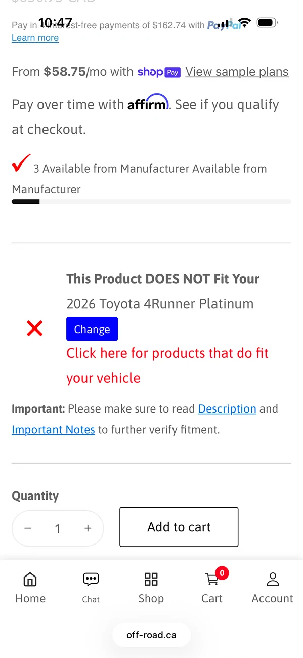 2025 4runner 6th gen Rough Country fender flares fit Platinum trim? IMG_3759