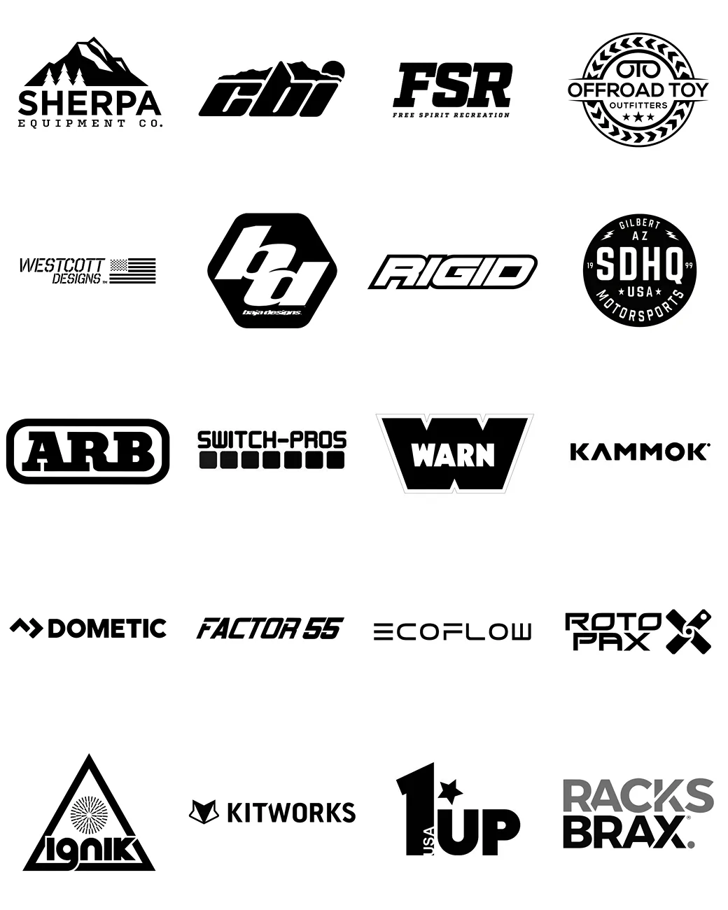 2025 2026 4runner 6th gen One Year with the 6th Gen (Meta Mod Recap) - 2025 4Runner TRD ORP Hybrid Build Logo Gridwall