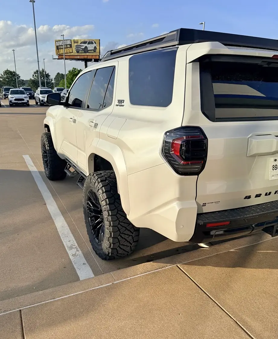 2025 2026 4runner 6th gen Wife’s New TRD Sport on 35's, 3.5" Rough Country Lift, 20" Fuel Rebar wheels -18 offset 6th gen 4runner TRD Sport on 35's and 3.5%22 Rough Country Lift 2