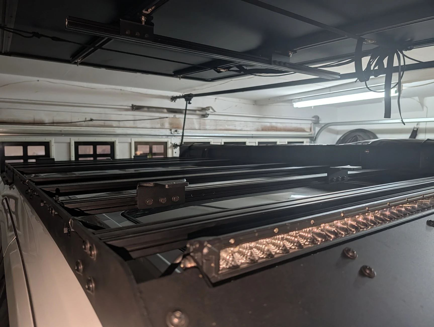 2025 2026 4runner 6th gen OPENROAD Aluminum Hard Shell LT Roof Top Tent RTT installed PXL_20260406_140511230