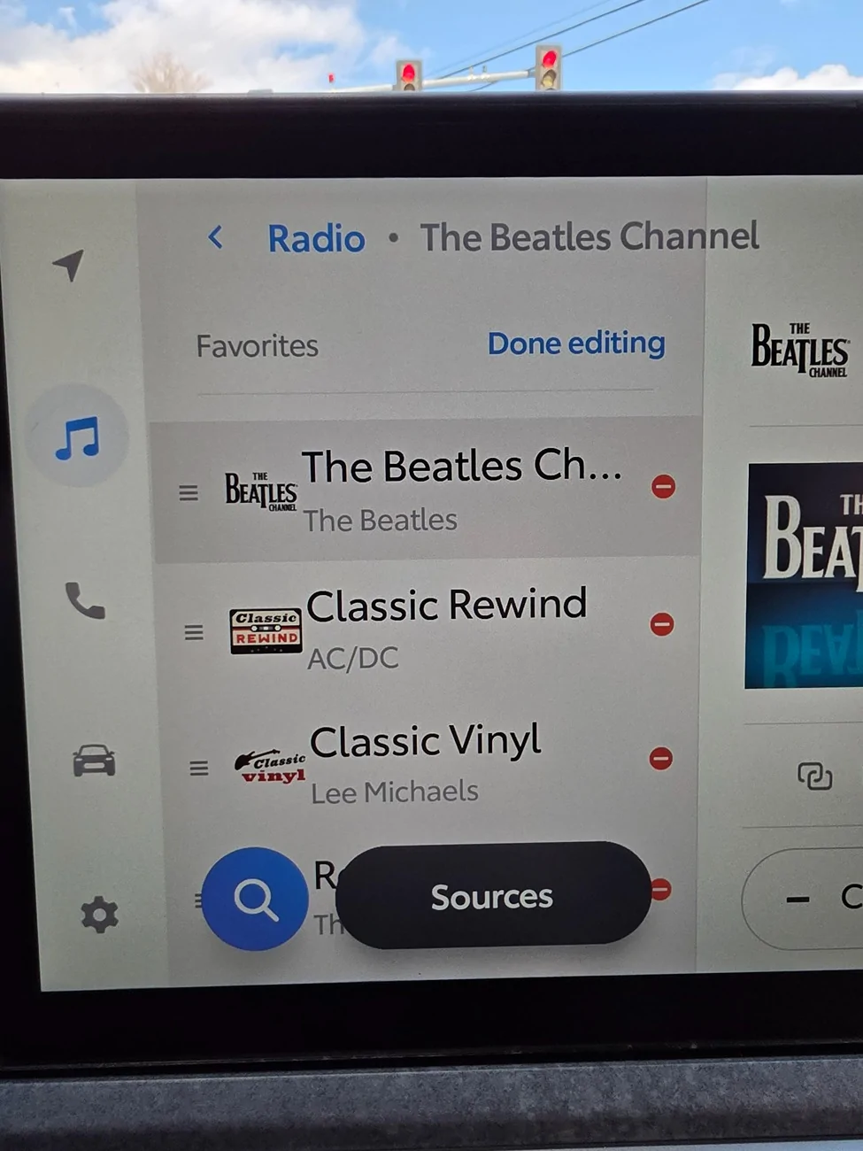 2025 2026 4runner 6th gen Move Radio Station Favorites 3060