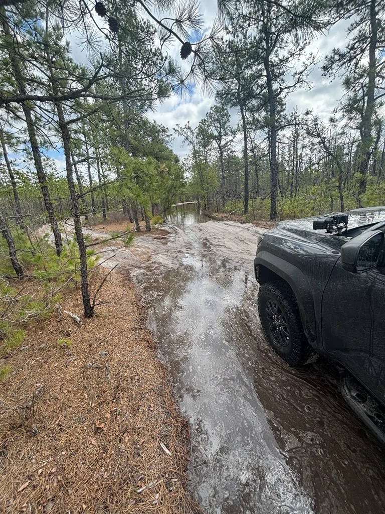 2025 2026 4runner 6th gen Stuck in mud at Pine Barrens. Noob 1775510348453-12