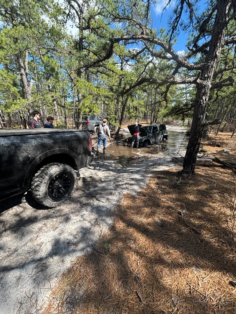2025 2026 4runner 6th gen Stuck in mud at Pine Barrens. Noob 1775510466662-e6