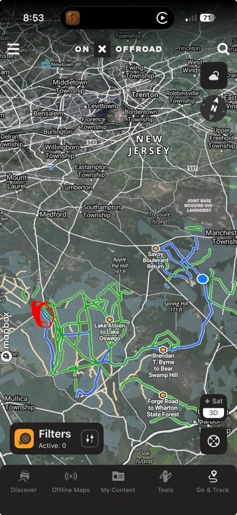 2025 2026 4runner 6th gen Stuck in mud at Pine Barrens. Noob 1775510650863-zu