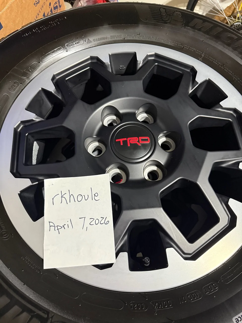 2025 2026 4runner 6th gen TRDOff Road Wheels And Tires For Sale IMG_3280