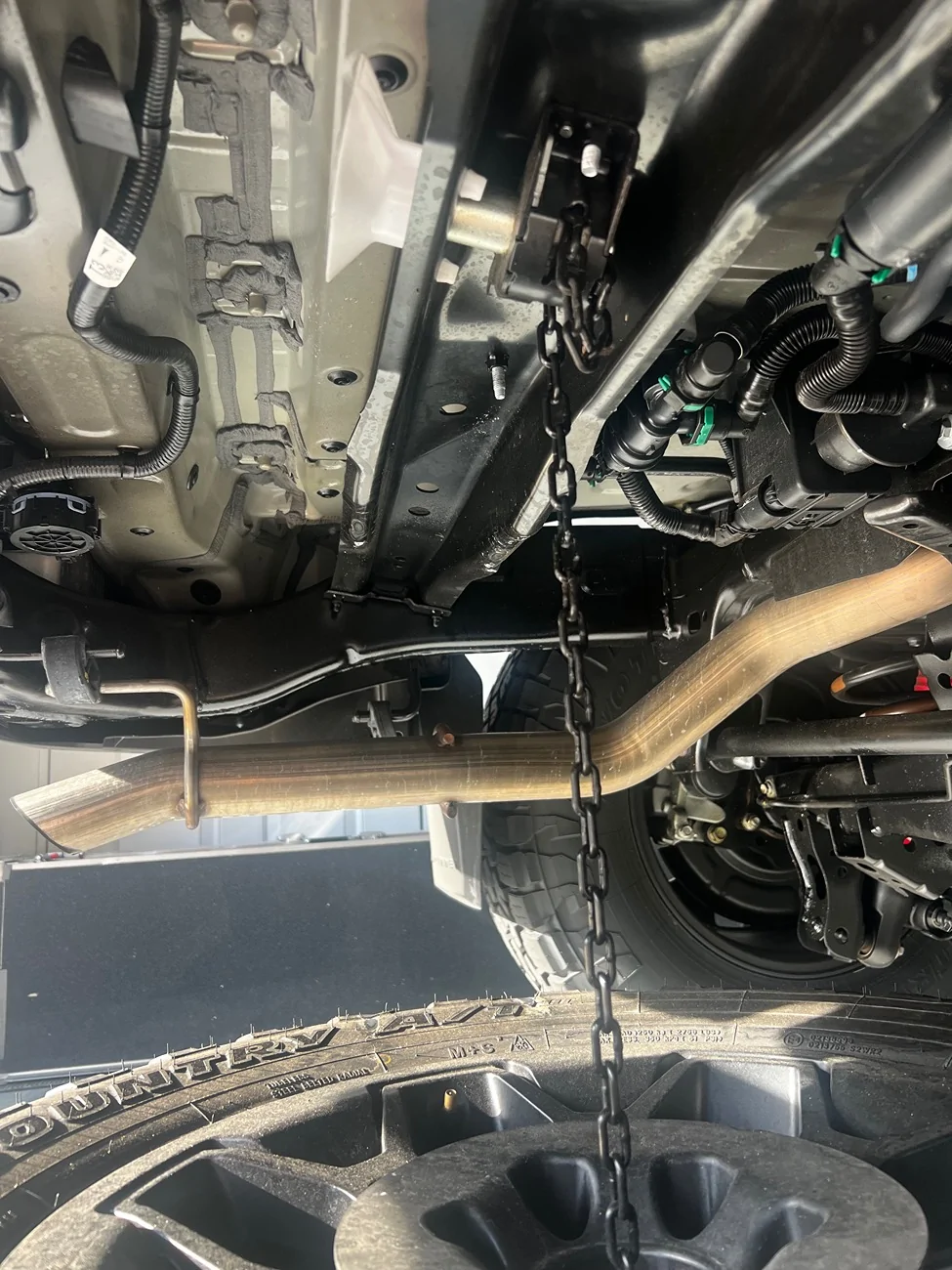 2025 2026 4runner 6th gen TRD PRO Exhaust Tip Mod (Cut End of Exhaust Pipe) IMG_7367