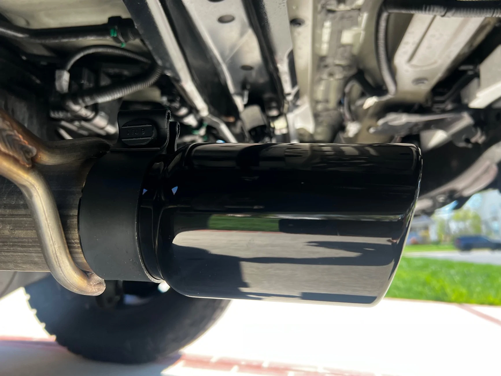 2025 2026 4runner 6th gen TRD PRO Exhaust Tip Mod (Cut End of Exhaust Pipe) IMG_7444