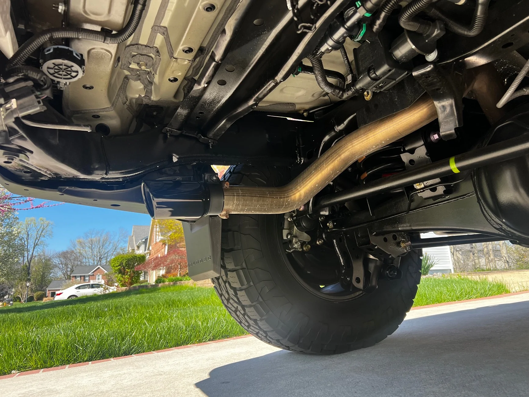 2025 2026 4runner 6th gen TRD PRO Exhaust Tip Mod (Cut End of Exhaust Pipe) IMG_7440