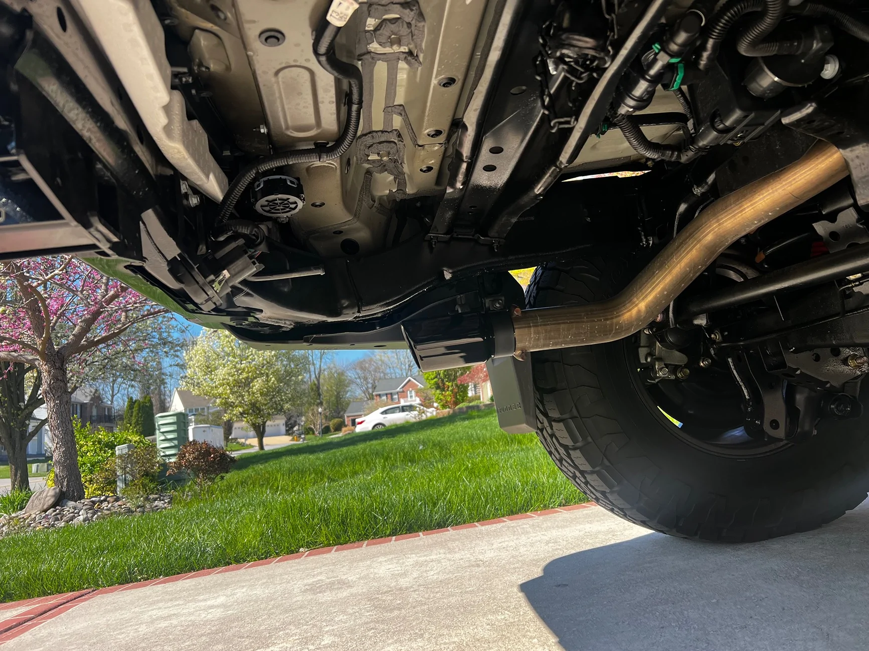 2025 2026 4runner 6th gen TRD PRO Exhaust Tip Mod (Cut End of Exhaust Pipe) IMG_7442