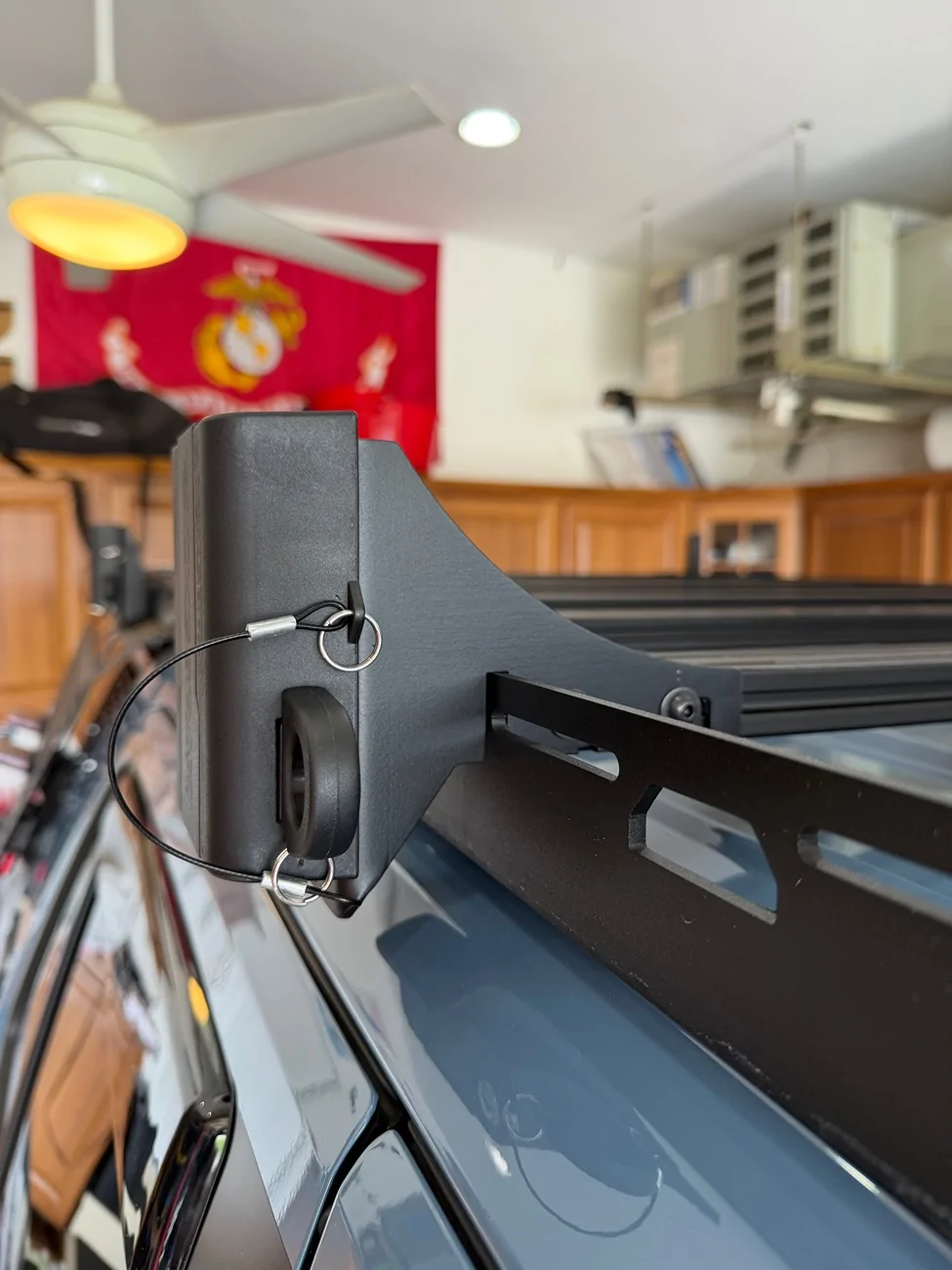 2025 2026 4runner 6th gen Westcott roof rack issue: contact with roof rubbed paint down to metal IMG_7404