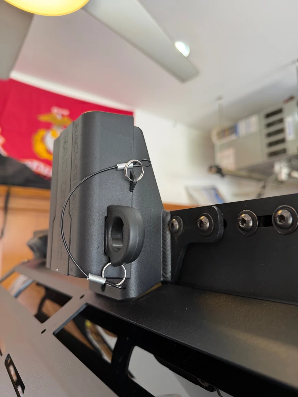 2025 2026 4runner 6th gen Westcott roof rack issue: contact with roof rubbed paint down to metal IMG_7406