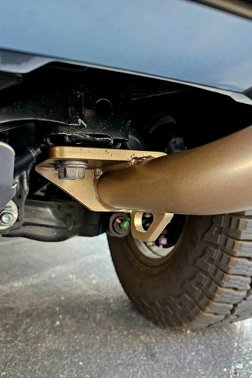 2025 2026 4runner 6th gen CAtuned brush bar guard / bull bar installed 20260409_094911