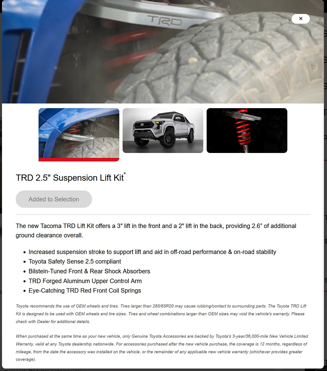 2025 2026 4runner 6th gen Overlook Package ordering available for 2026 4Runner 1775785505473-y0
