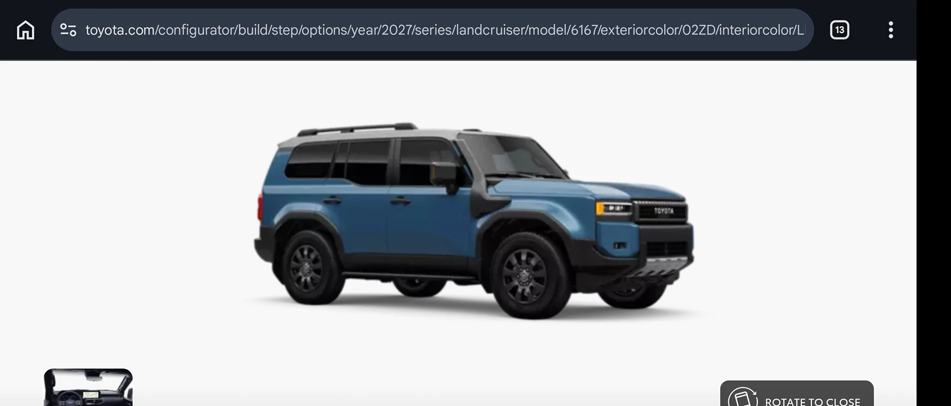 2025 2026 4runner 6th gen 4Runner vs. Land Cruiser comparison review video Screenshot_20260410_201559_Chrom