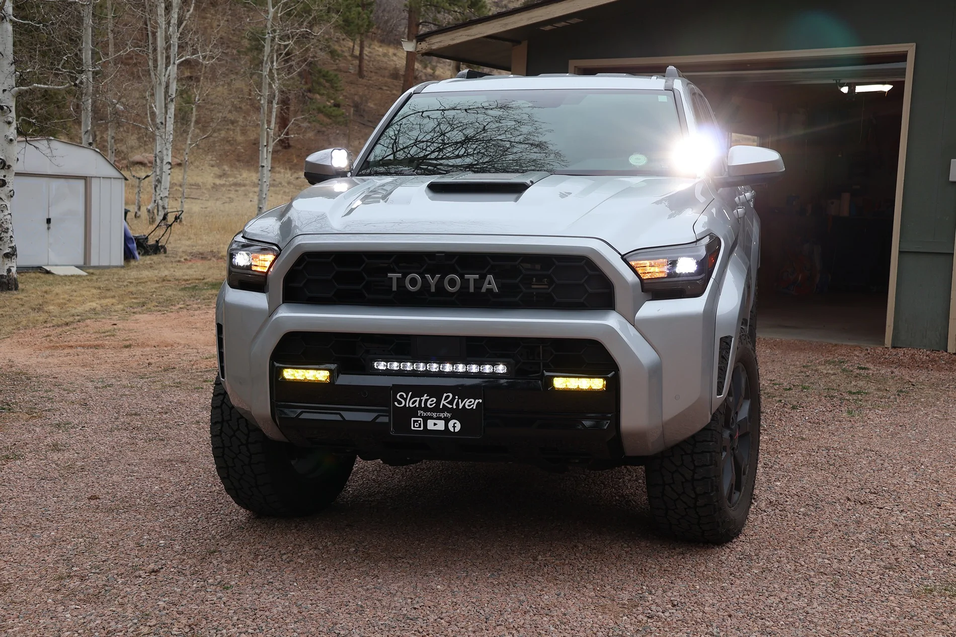 2025 2026 4runner 6th gen Lexland TRD PRO Grill & Light Bar Install and Review IMG_4267