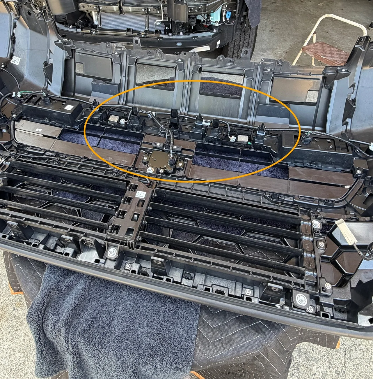 2025 2026 4runner 6th gen Front parking sensor connector repair IMG_1154