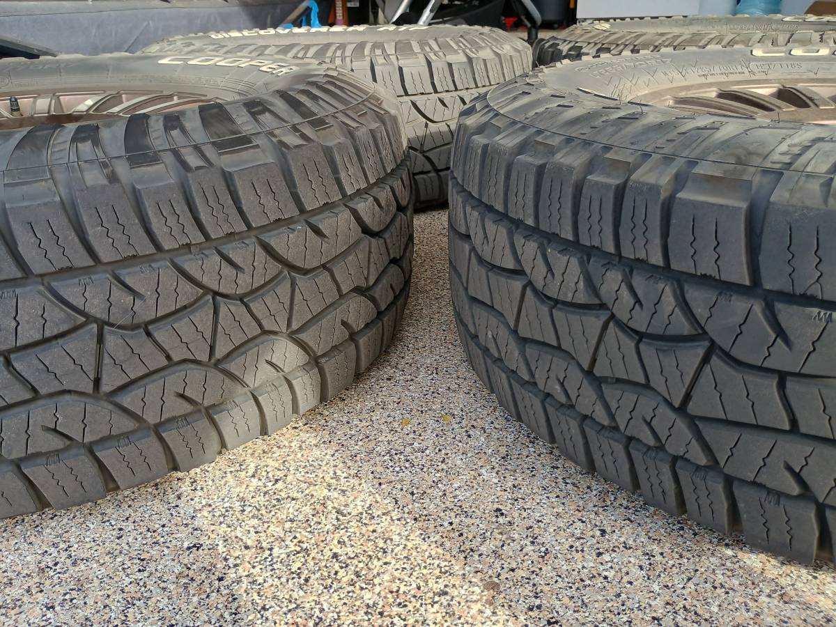 2025 2026 4runner 6th gen Arizona OZ Racing Rally Raid 17x8 with Cooper Discoverer tires - $1300 227456-41d6baa340152be2cc81ea2b4936c340