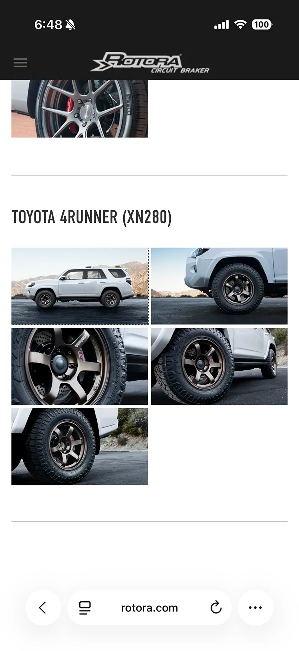 2025 2026 4runner 6th gen Brake Caliper Options IMG_3130